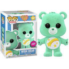 POP - ANIMATION - CARE BEARS 40TH - WISH BEAR - 1207 (FLOCKED CHASE LIMITED EDITION)